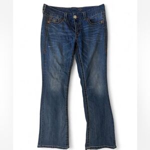 Seven7 Low Rise Flare Jeans Size 10 Vintage 2000s Y2K